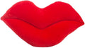 Hot Pink 1 Lip Shape Throw Pillows Cushion Girls Toy ,Gift Soft Velvet Decorative Reversible 23.6'' X 13.6''
