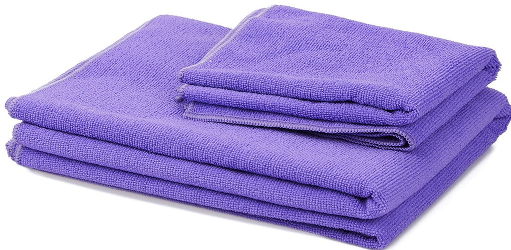 7-Piece Set - Include 1/2" Thick Yoga Mat with Carrying Strap, 2 Yoga Blocks, Yoga Mat Towel, Yoga Hand Towel, Yoga Strap and Yoga Knee Pad