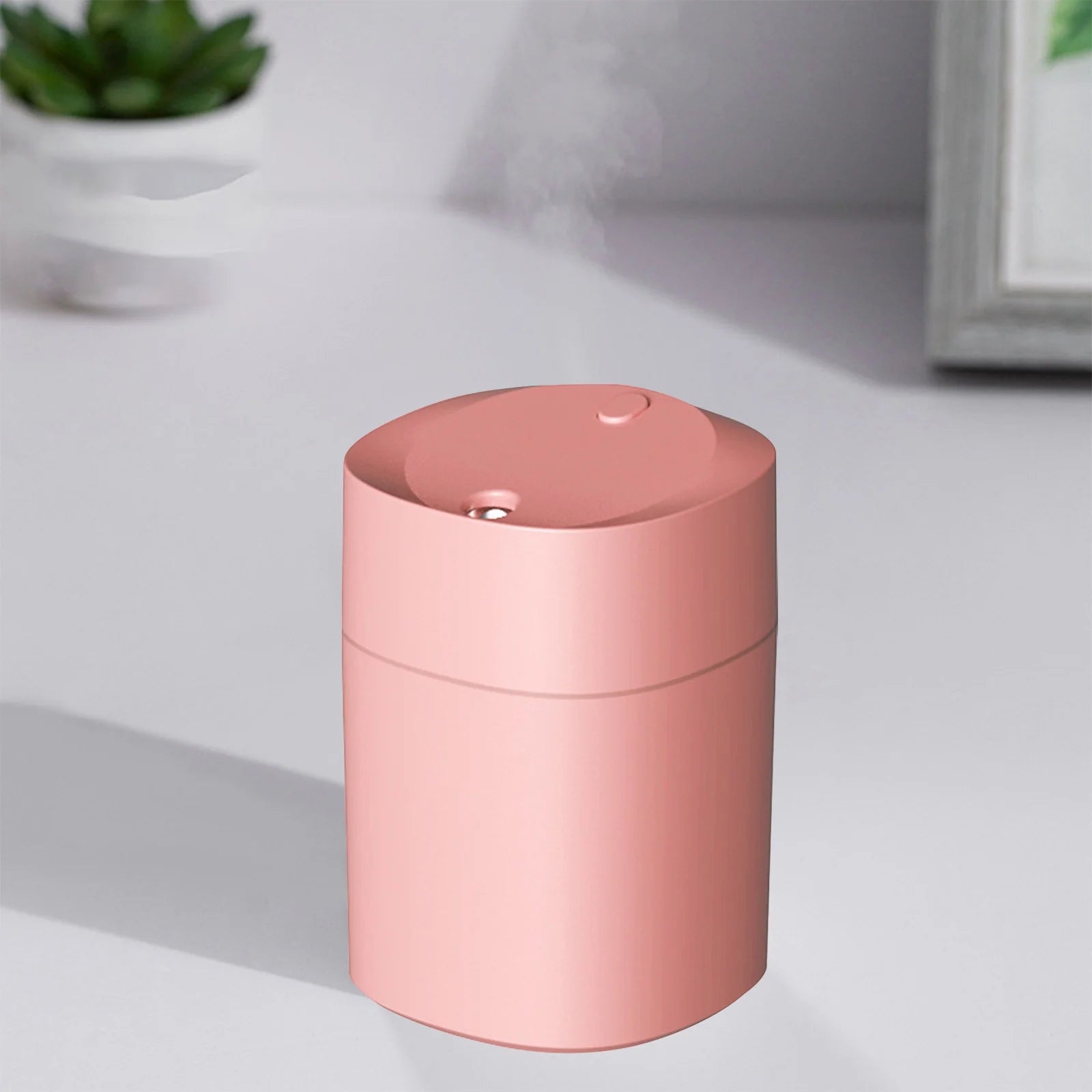 2023 Promotion on Sale, Portable Desk Humidifier, Cool Mist Humidifier, Small Humidifier for Home Bedroom Office, Plants, Colorful Night Light Function