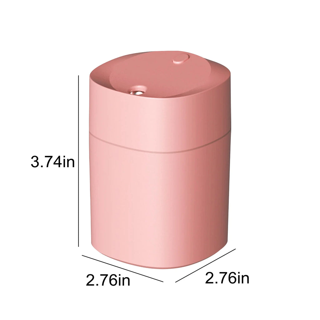 2023 Promotion on Sale, Portable Desk Humidifier, Cool Mist Humidifier, Small Humidifier for Home Bedroom Office, Plants, Colorful Night Light Function
