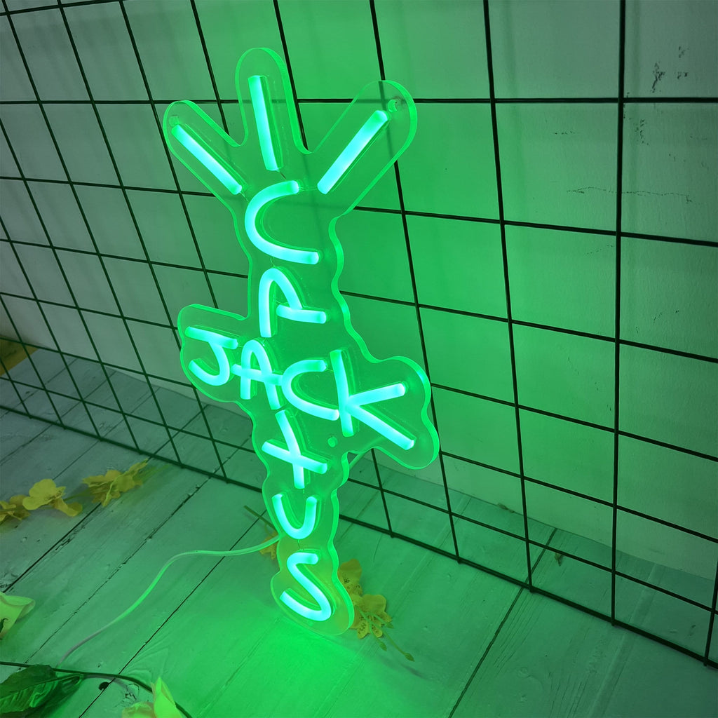 Cactus Neon Sign: LED Light for Bedroom Decor