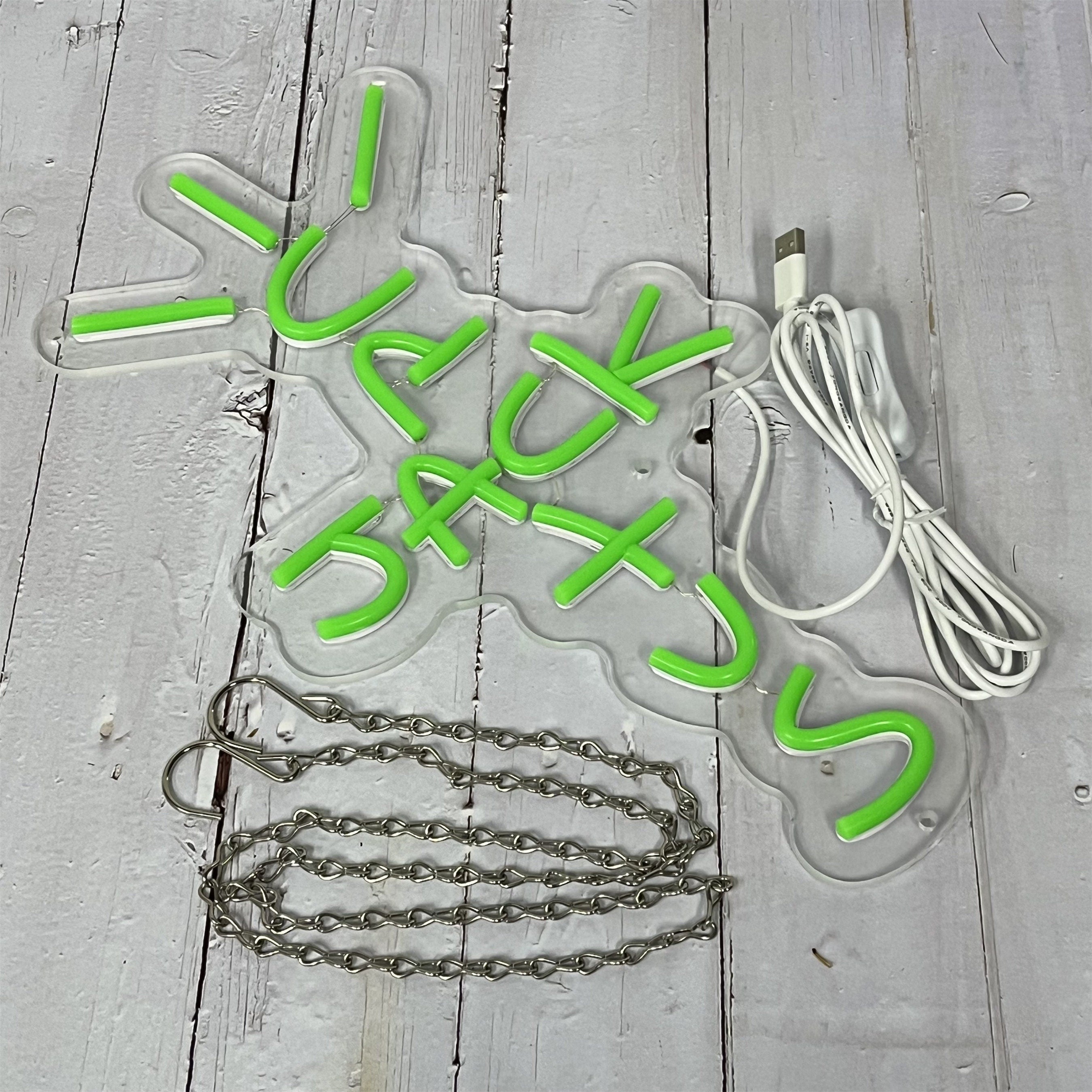 Cactus Neon Sign: LED Light for Bedroom Decor